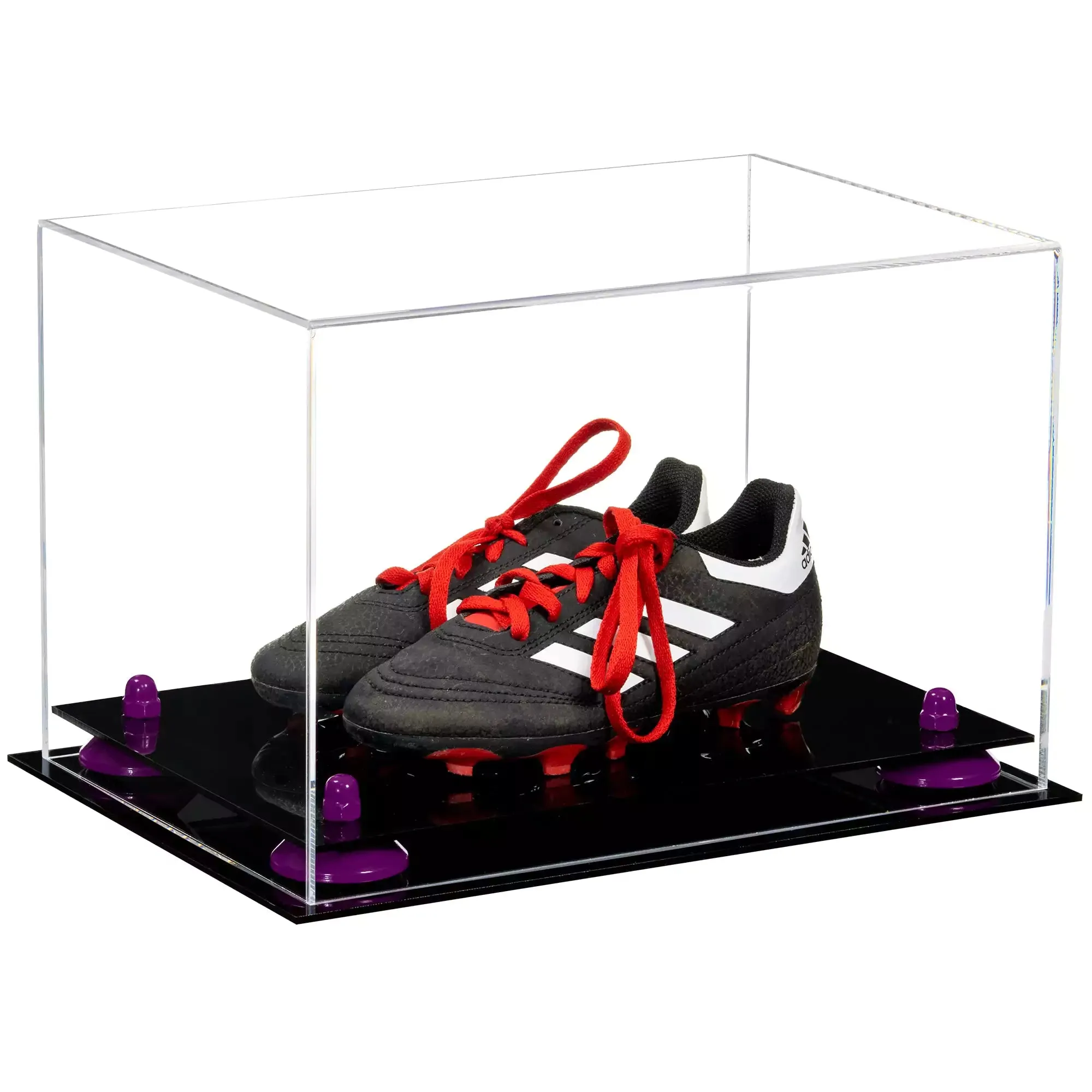 Acrylic Kids Shoes Display Case 12 x 8.25 x 8 - Clear (A004/V41)