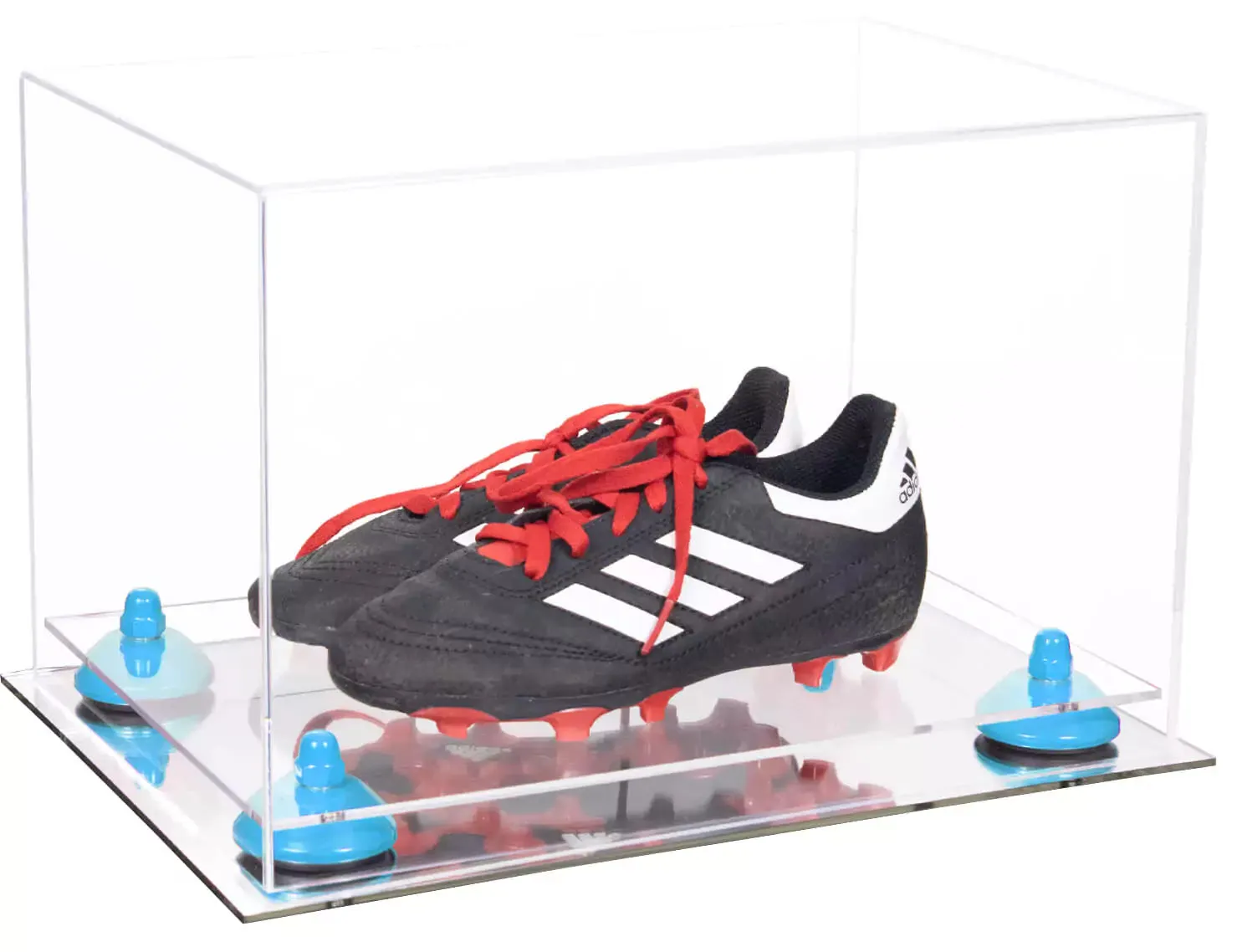 Acrylic Kids Shoes Display Case 12 x 8.25 x 8 - Clear (A004/V41)