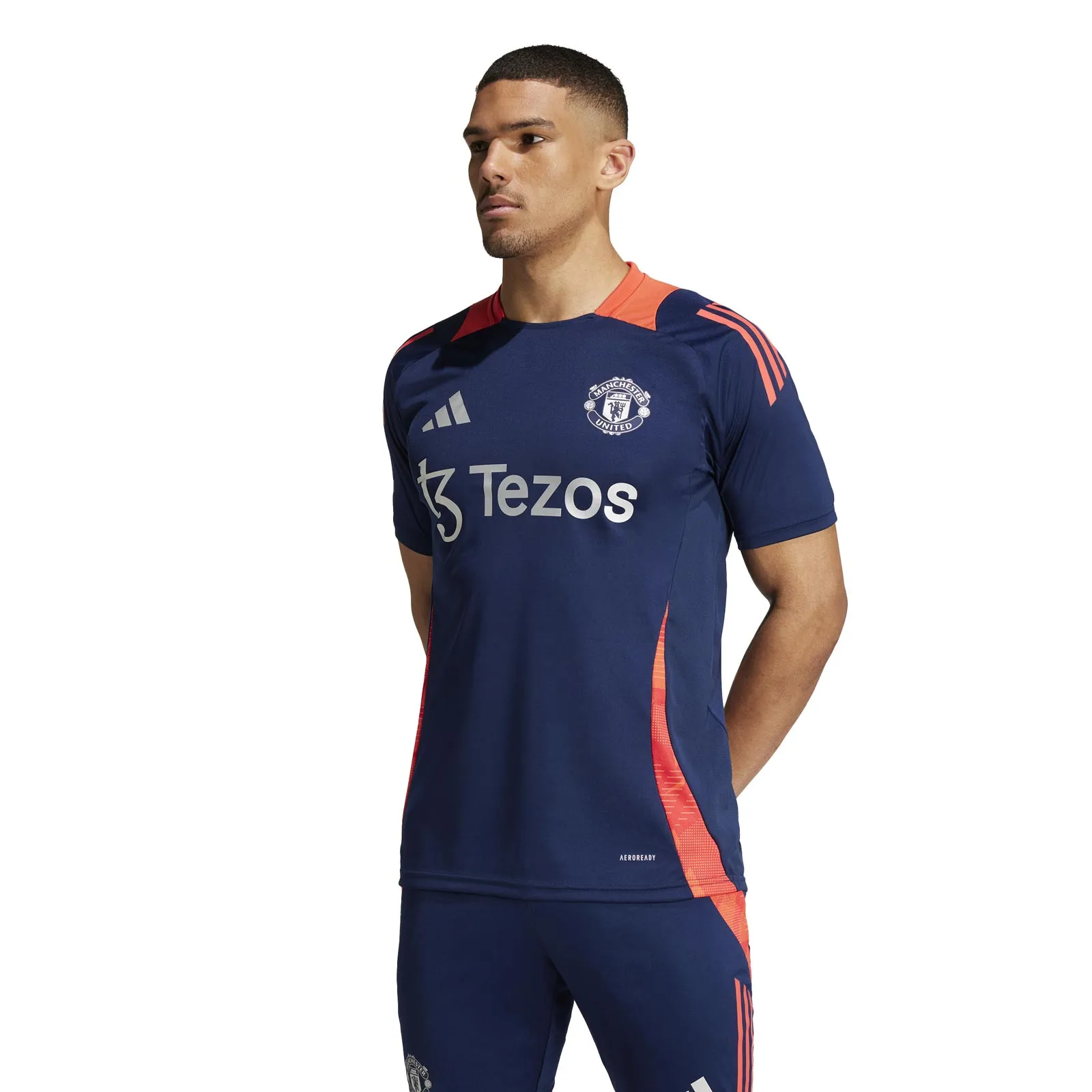 adidas Manchester United 2024 Short Sleeved Training Jersey