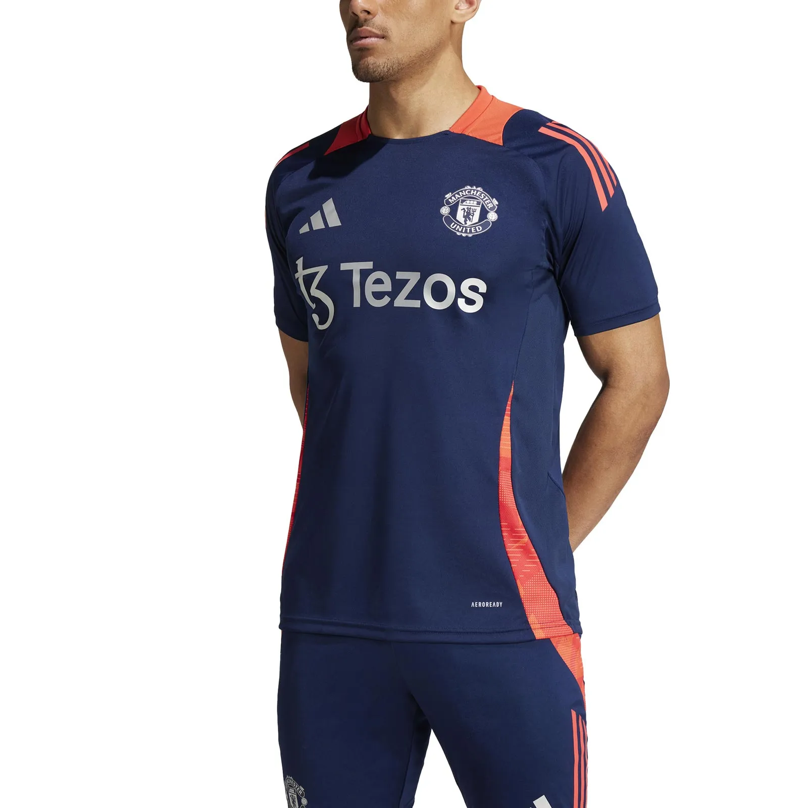 adidas Manchester United 2024 Short Sleeved Training Jersey