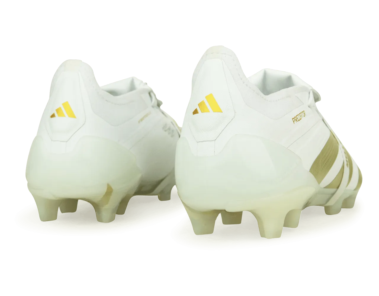 adidas Men's Predator Elite Foldover Tongue FG White/Gold
