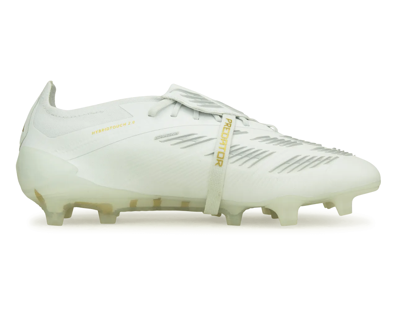 adidas Men's Predator Elite Foldover Tongue FG White/Gold