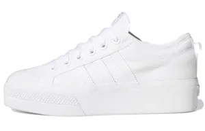 Adidas Originals Nizza Platform Triple White (women's)