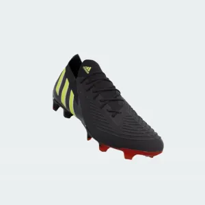 adidas Predator Edge.1 Low FG Soccer Cleats GW1023 BLACK/YELLOW