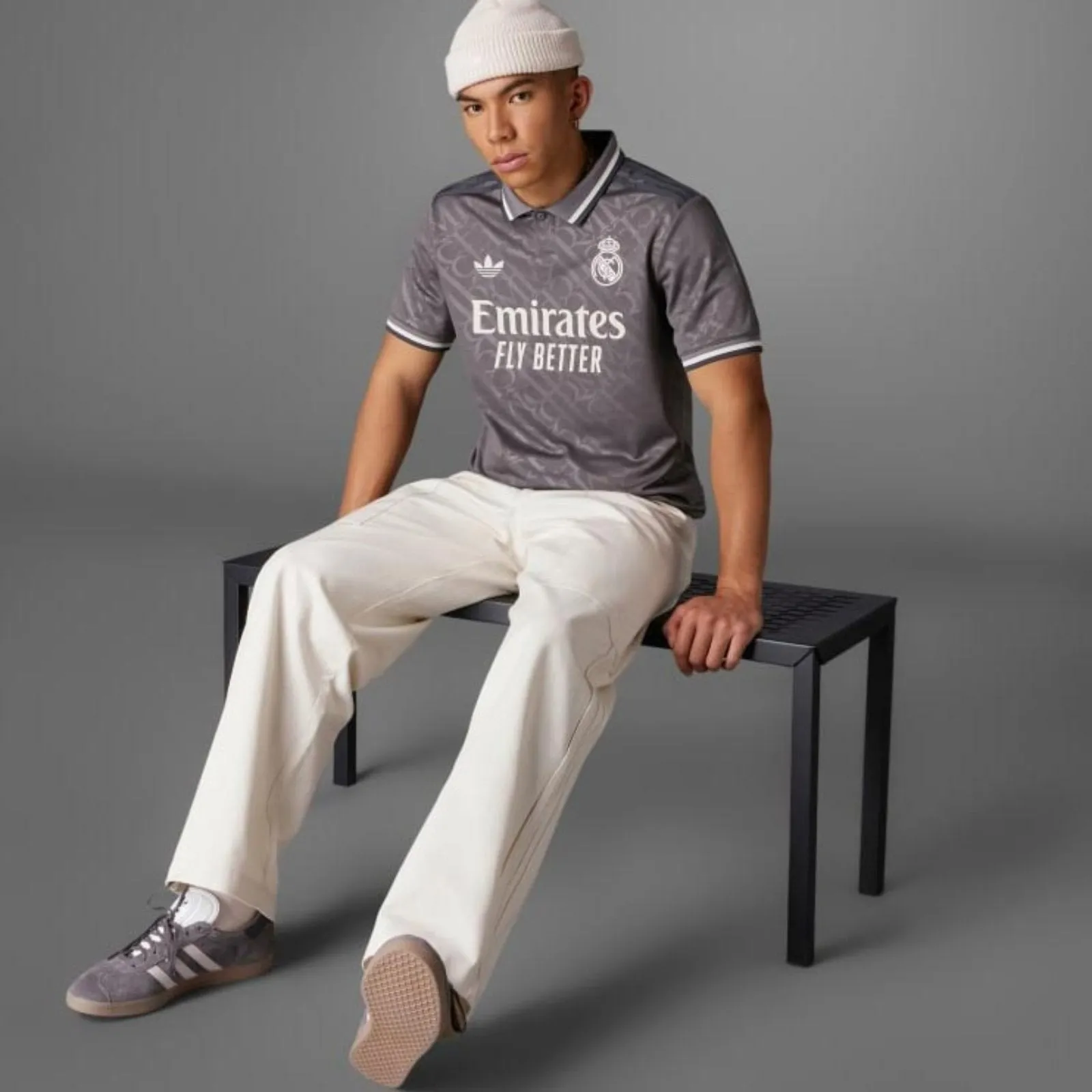 adidas Real Madrid 2024/25 Short Sleeved Third Jersey