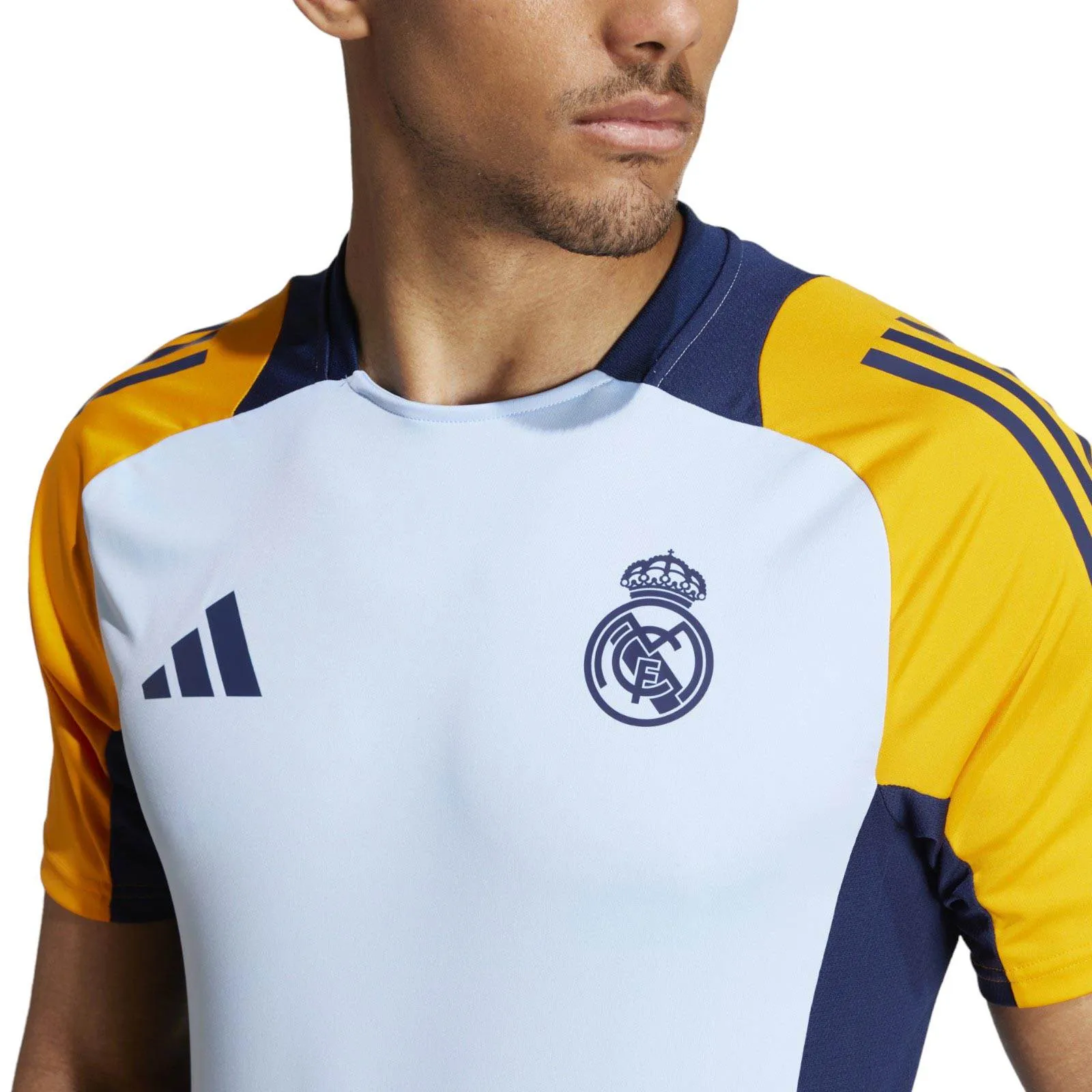 adidas Real Madrid 24 Train Jersey Blue