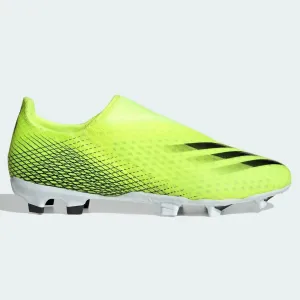 Adidas X Ghosted .3 Laceless FG - Volt-Black