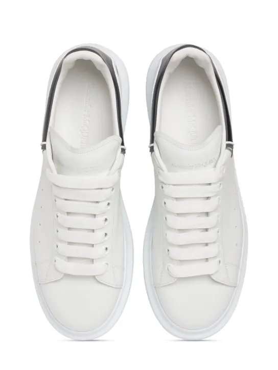 Alexander McQueen   45mm Oversized leather sneakers 