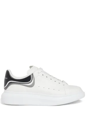 Alexander McQueen   45mm Oversized leather sneakers 