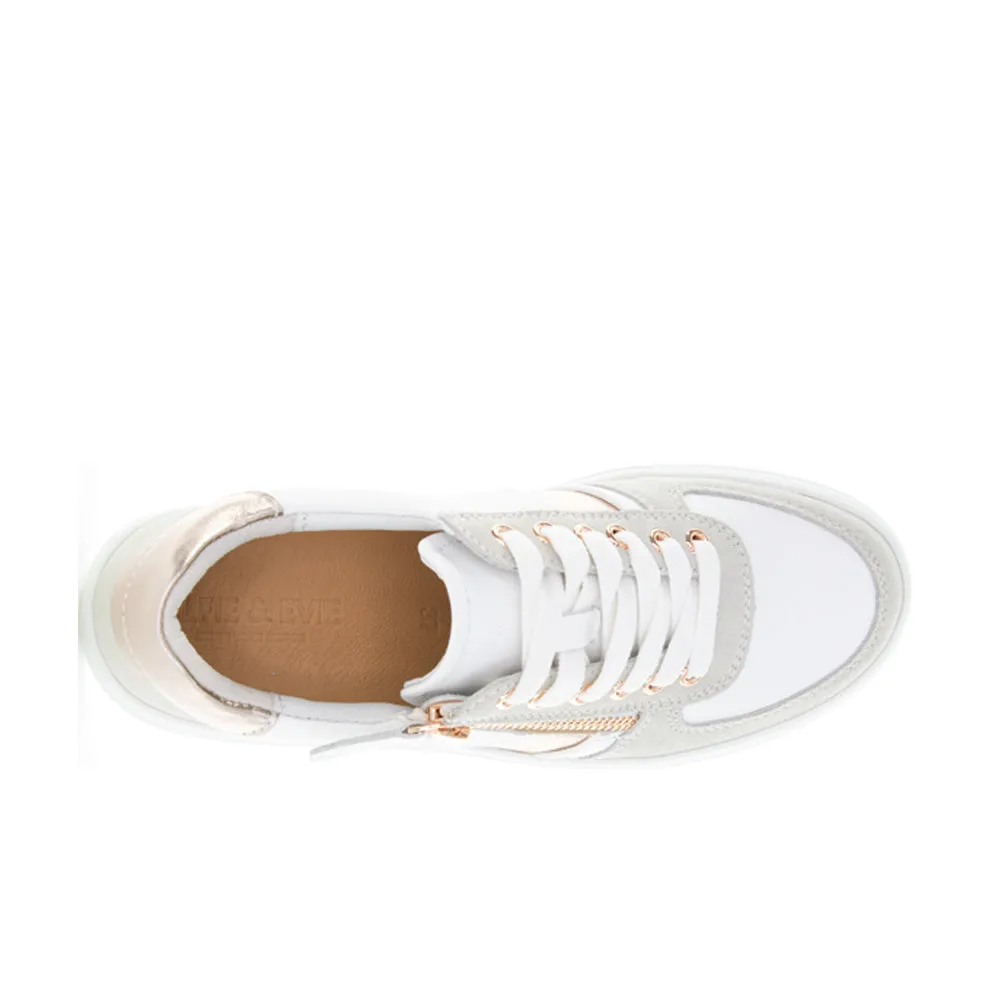 ALFIE & EVIE MILLER WHITE ROSE GOLD