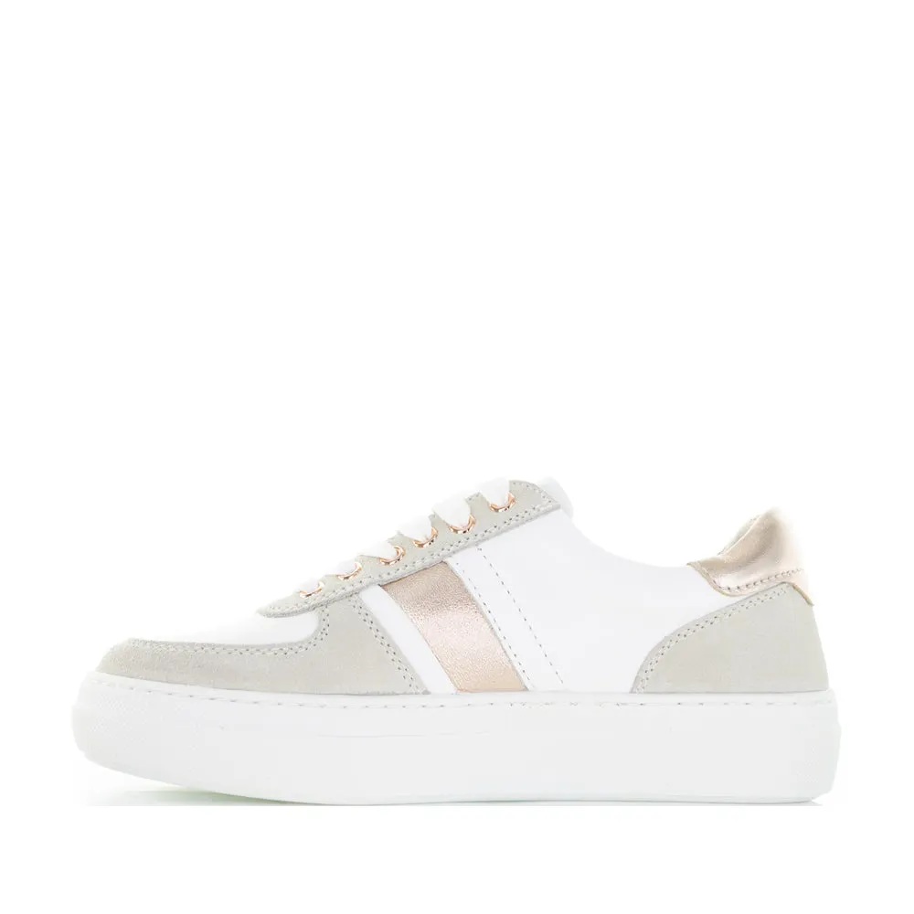 ALFIE & EVIE MILLER WHITE ROSE GOLD
