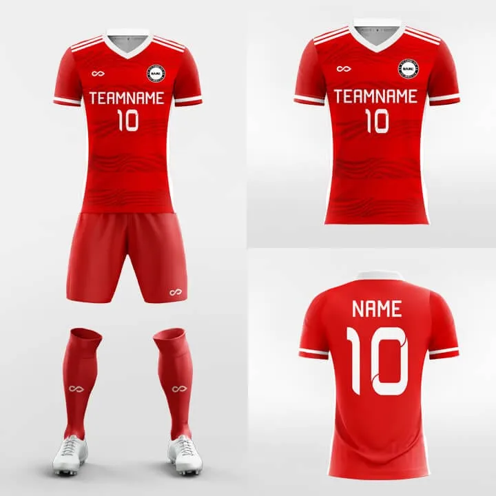 Aura - Custom Soccer Jerseys Kit Sublimated Design