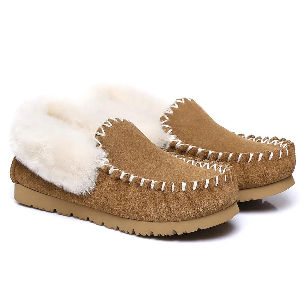 Australian Shepherd UGG MENS POPO MOCCASINS BIG SIZE #AS2024