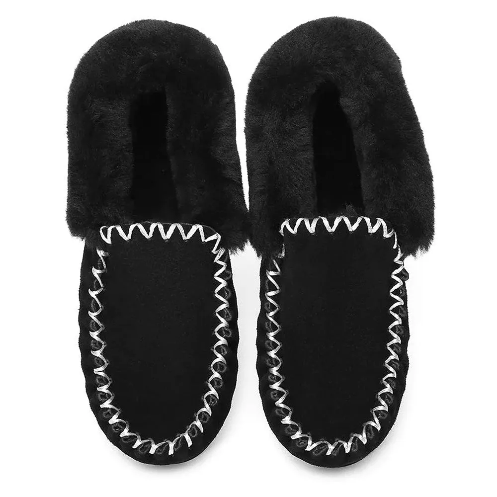 Australian Shepherd UGG MENS POPO MOCCASINS BIG SIZE #AS2024
