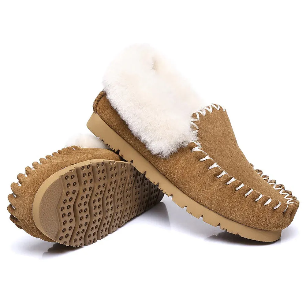 Australian Shepherd UGG MENS POPO MOCCASINS BIG SIZE #AS2024