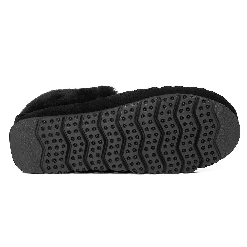 Australian Shepherd UGG MENS POPO MOCCASINS BIG SIZE #AS2024