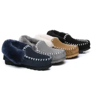 Australian Shepherd UGG MENS POPO MOCCASINS BIG SIZE #AS2024