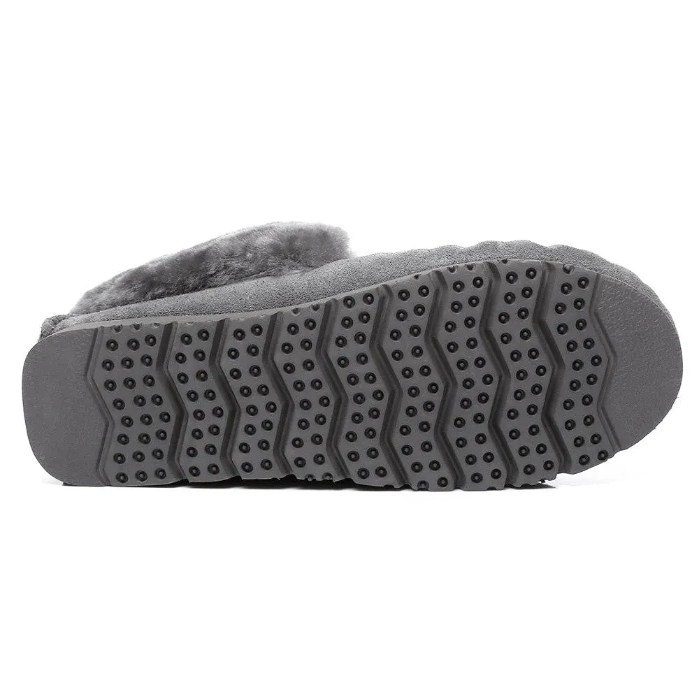 Australian Shepherd UGG MENS POPO MOCCASINS BIG SIZE #AS2024