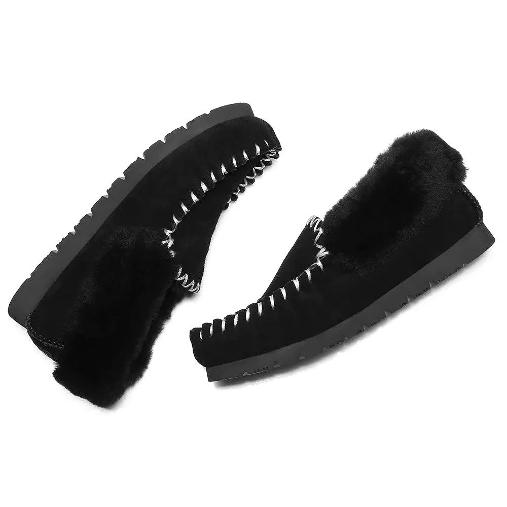 Australian Shepherd UGG MENS POPO MOCCASINS BIG SIZE #AS2024