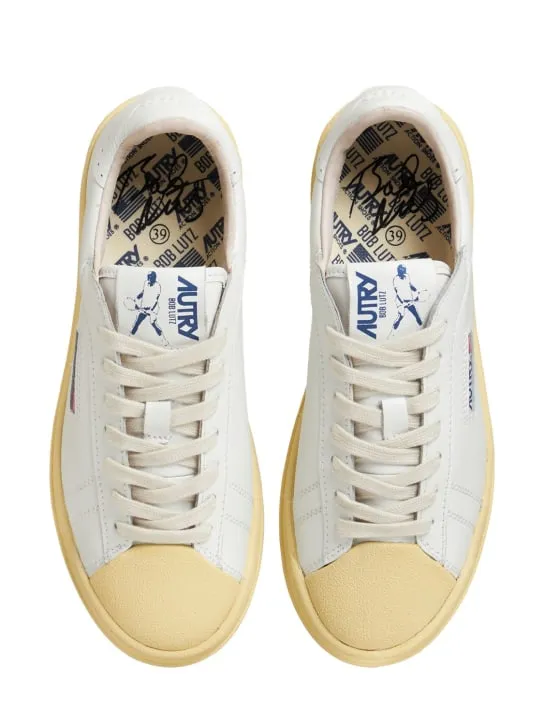 Autry   Bob Lutz low leather sneakers 