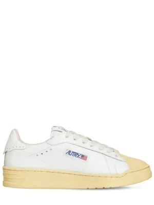 Autry   Bob Lutz low leather sneakers 