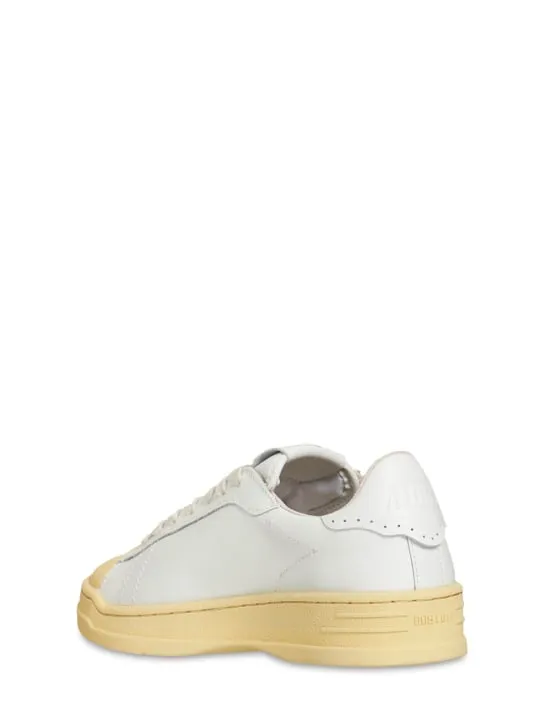 Autry   Bob Lutz low leather sneakers 