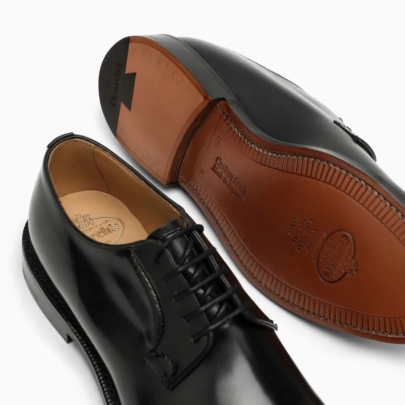 CHURCH'S Elegant Black Derby Dress Shoes