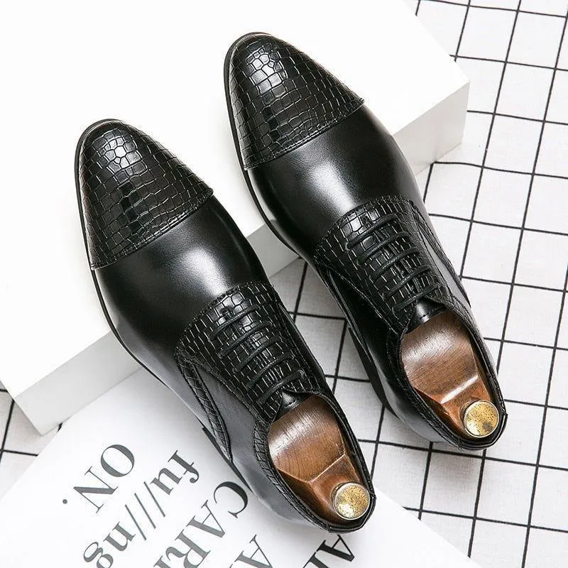 Classic Loafers Leather Business Formal Men's Casual Shoes JOS0452