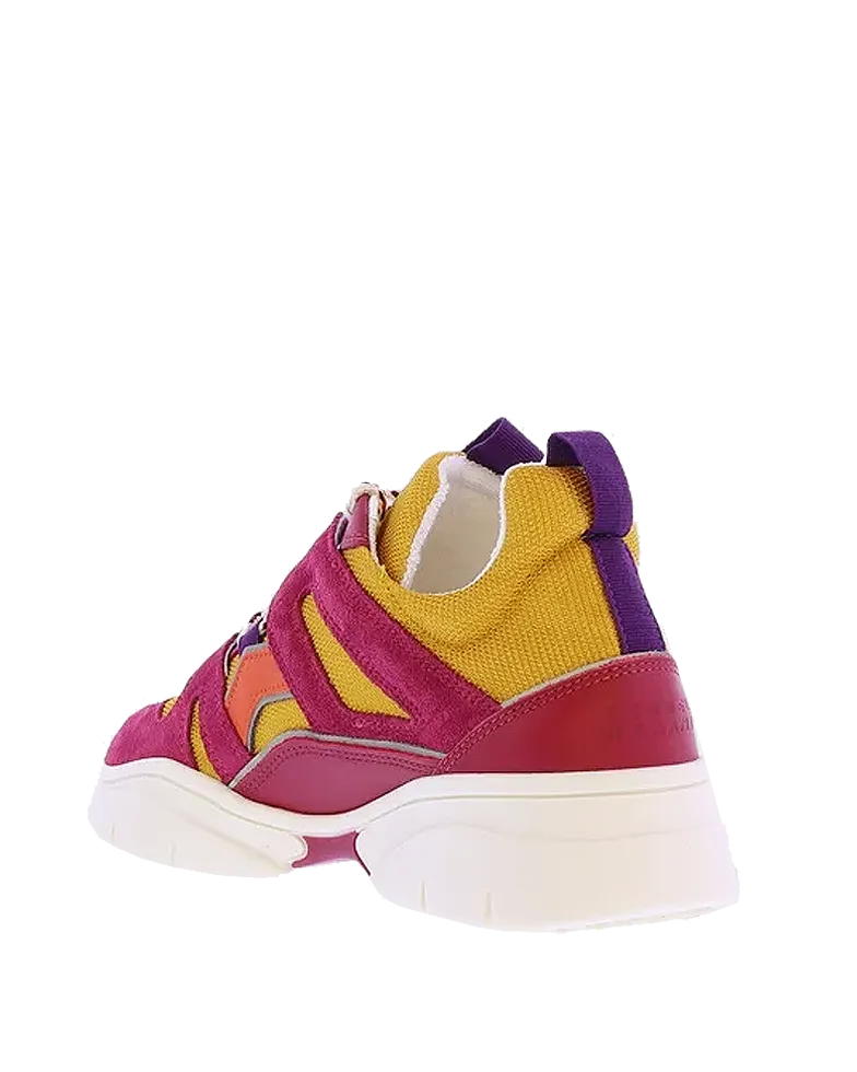 Dames Kindsay Sneaker Roze/Oranje