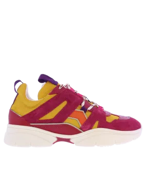 Dames Kindsay Sneaker Roze/Oranje