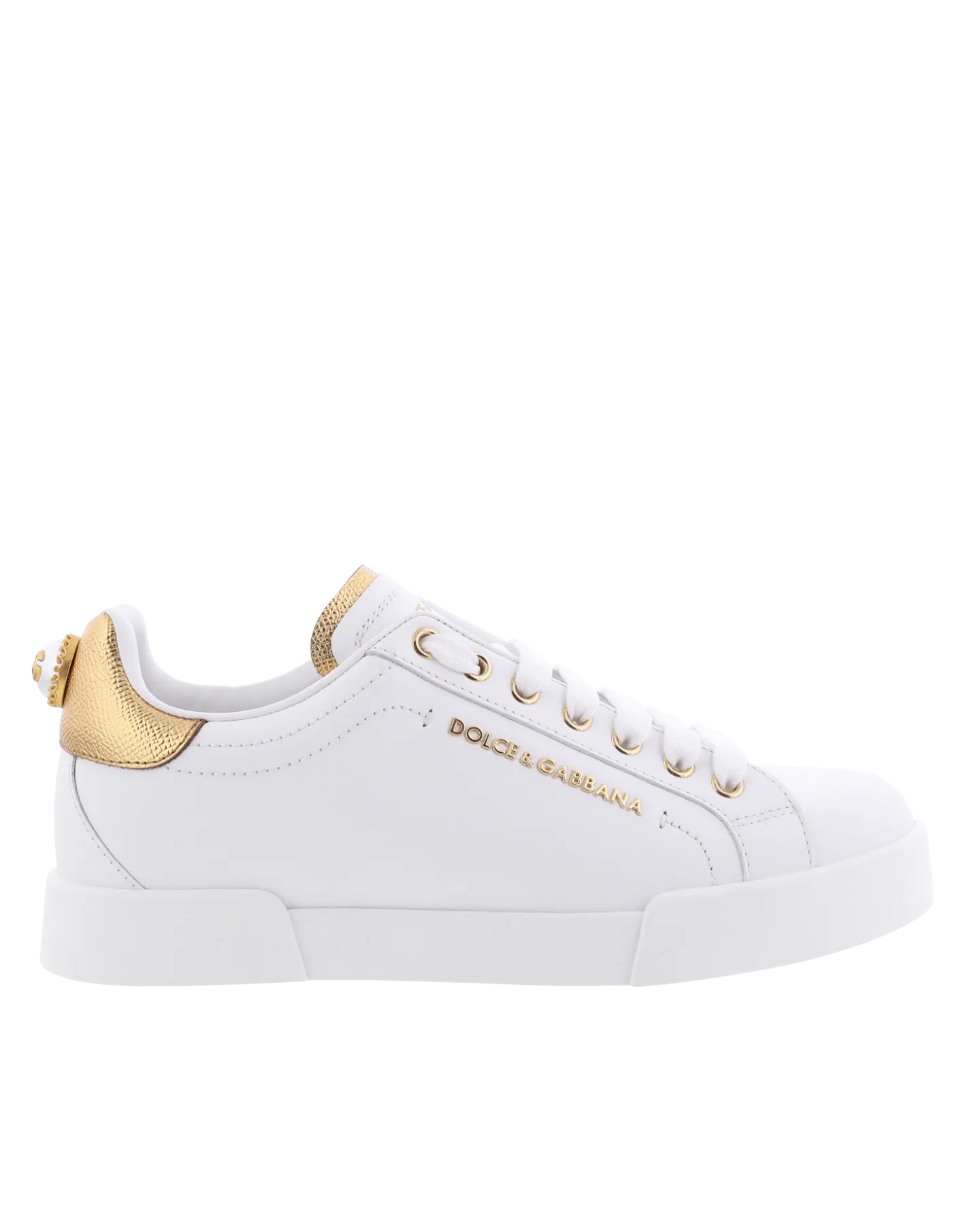 Dames Portofino Sneaker Wit/Goud
