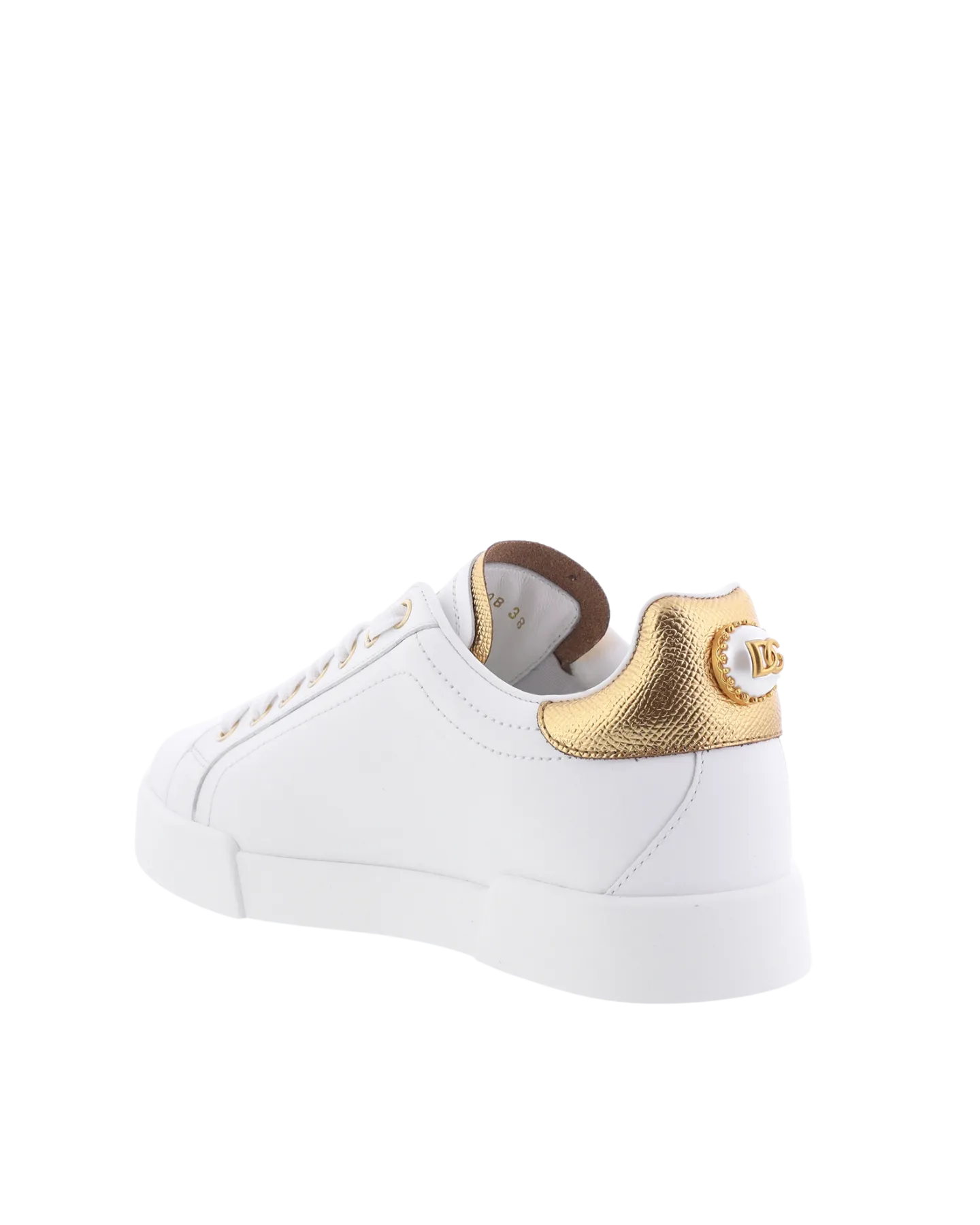Dames Portofino Sneaker Wit/Goud