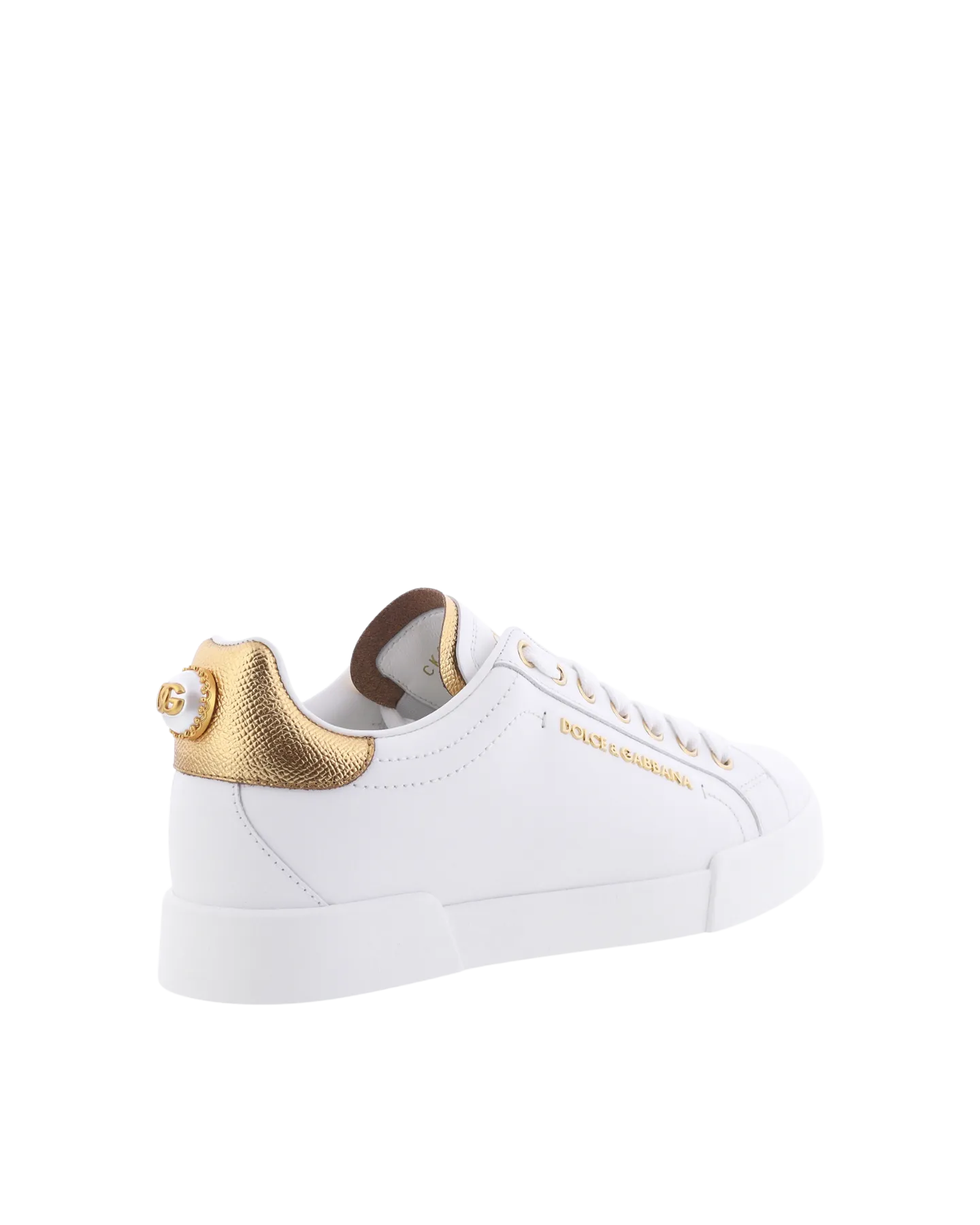 Dames Portofino Sneaker Wit/Goud