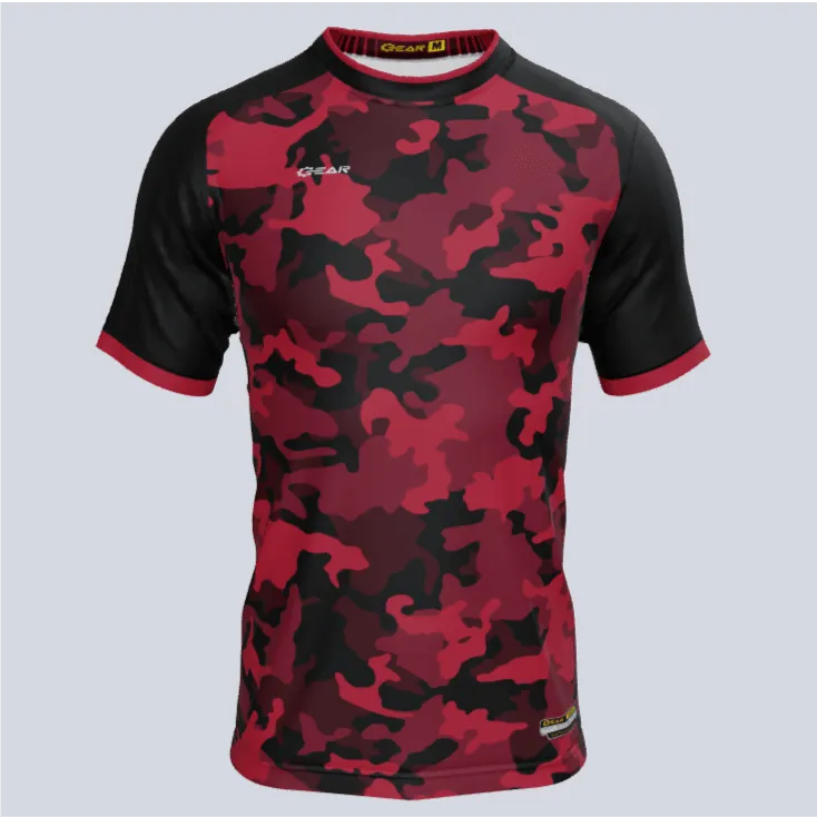 Deep Camo Baseball Custom Jersey