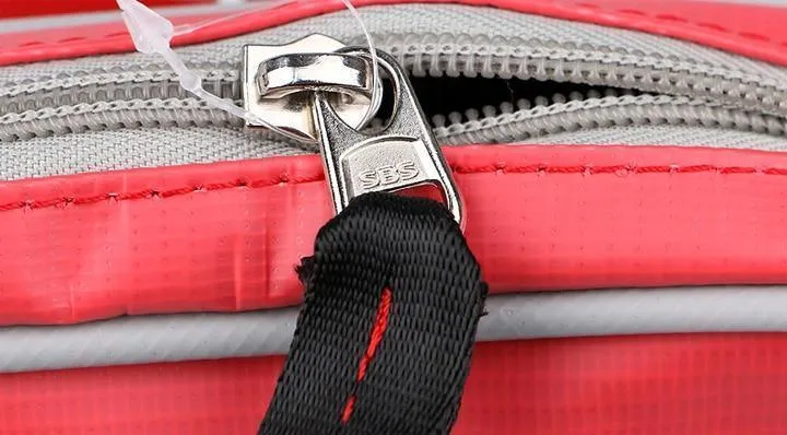 DHS Rectangle Table Tennis Bat Case Red
