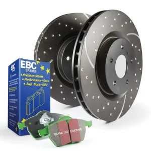 EBC Brakes S10KF1475 S10 Kits Greenstuff 2000 and GD Rotors