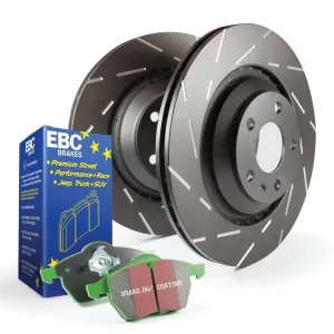 EBC Brakes S2KF1101 S2 Kits Greenstuff 2000 and USR Rotors