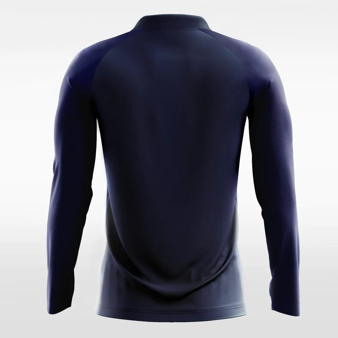 Flag - Customized Men's Sublimated Long Sleeve Soccer Jersey