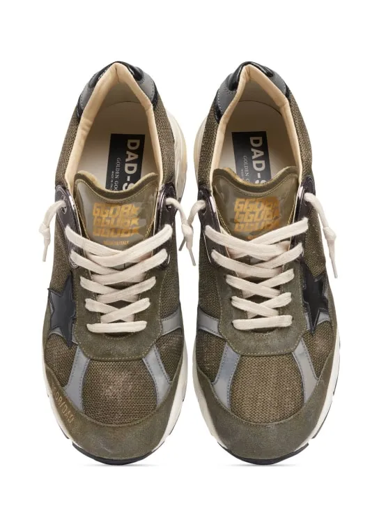 Golden Goose   Running Dad suede sneakers 