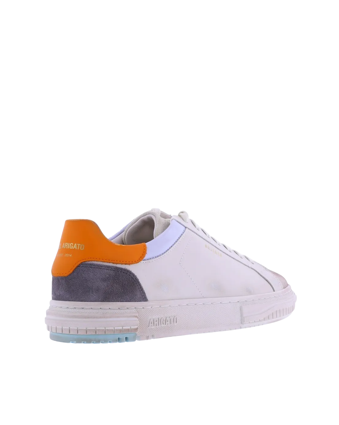 Heren Atlas Distressed Sneaker Wit