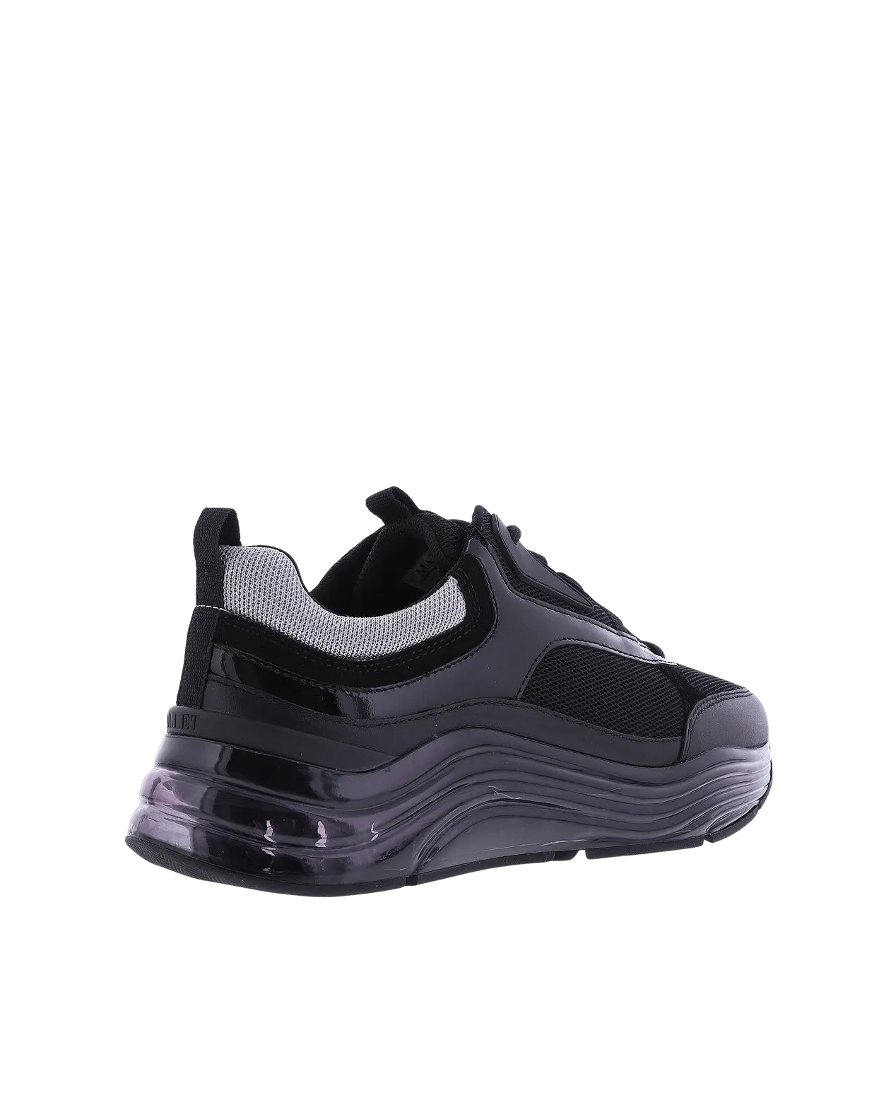 Heren Cyrus Reflect Sneaker Zwart