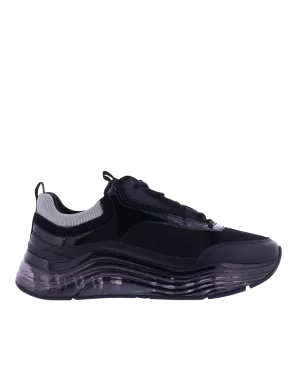 Heren Cyrus Reflect Sneaker Zwart