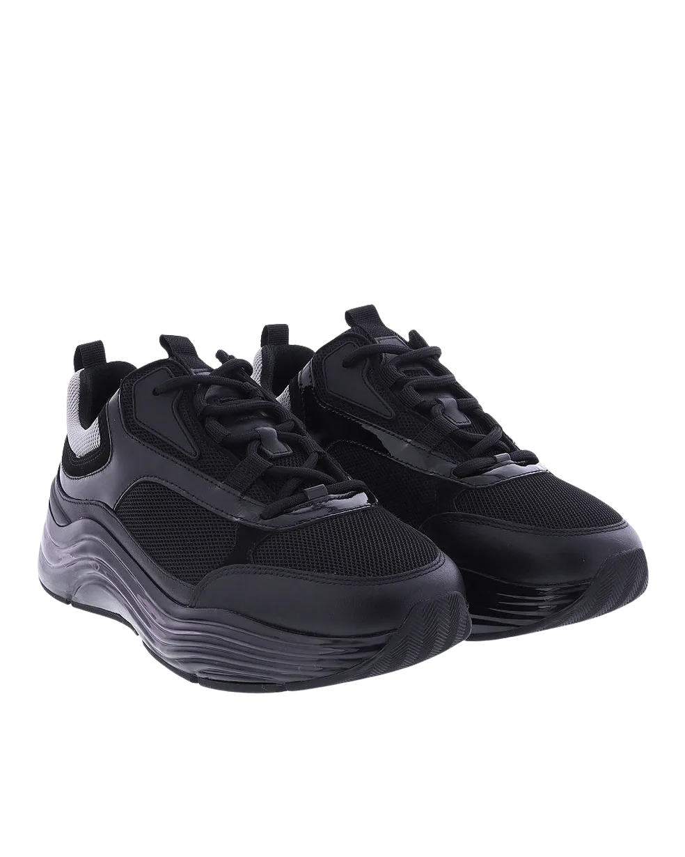 Heren Cyrus Reflect Sneaker Zwart