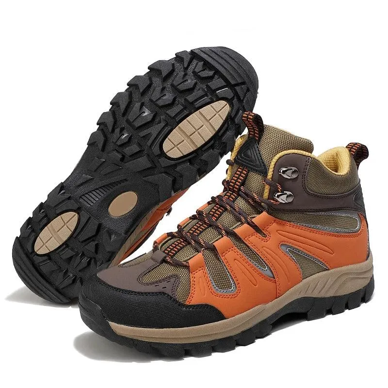 Hiking Men's Casual Shoes LCLS0224 Outdoor Trekking Sneakers Boots