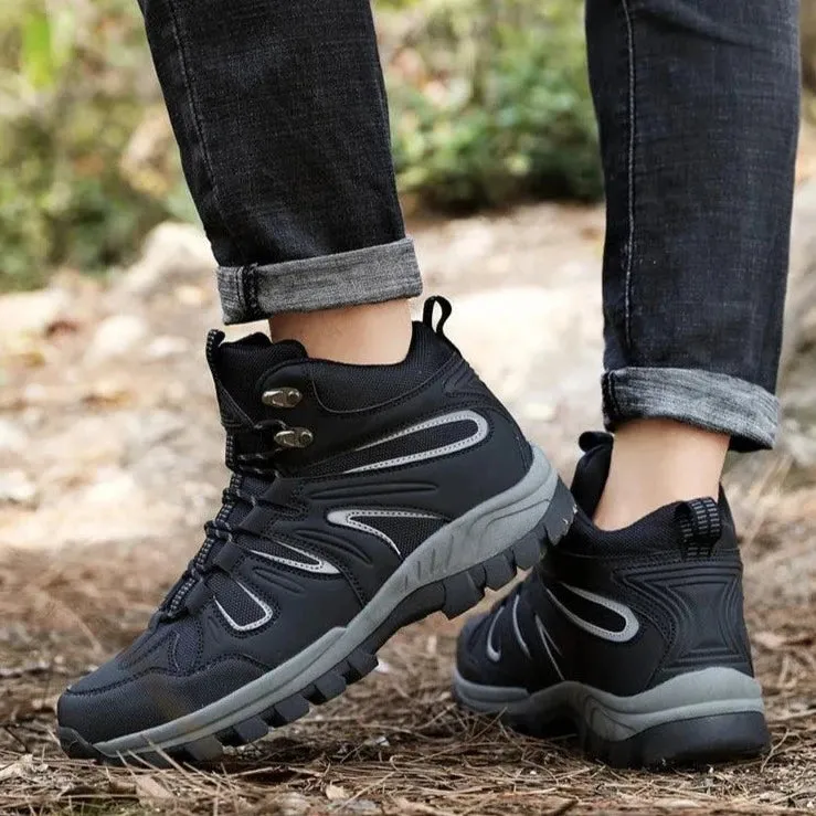 Hiking Men's Casual Shoes LCLS0224 Outdoor Trekking Sneakers Boots