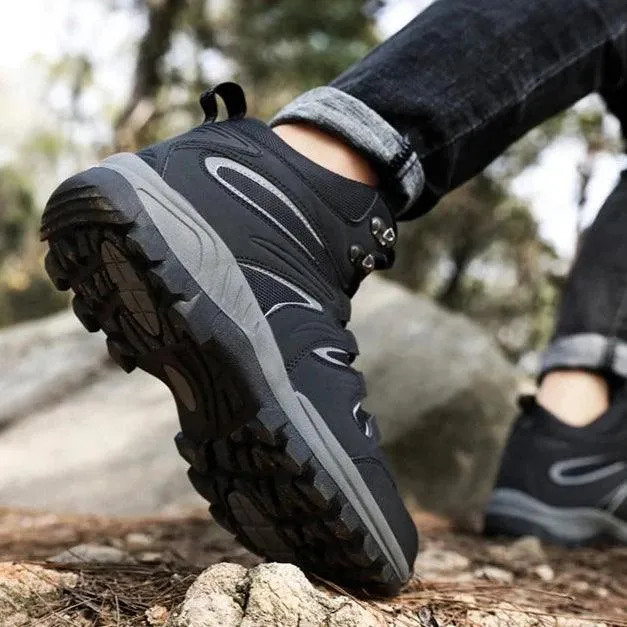 Hiking Men's Casual Shoes LCLS0224 Outdoor Trekking Sneakers Boots