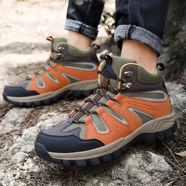 Hiking Men's Casual Shoes LCLS0224 Outdoor Trekking Sneakers Boots