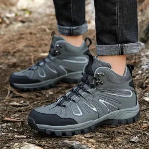 Hiking Men's Casual Shoes LCLS0224 Outdoor Trekking Sneakers Boots