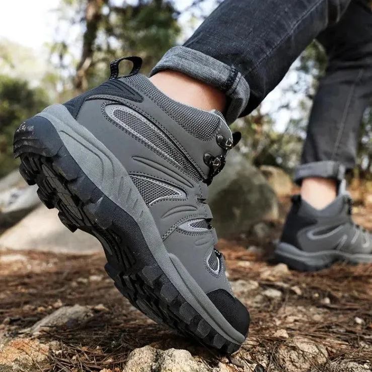 Hiking Men's Casual Shoes LCLS0224 Outdoor Trekking Sneakers Boots