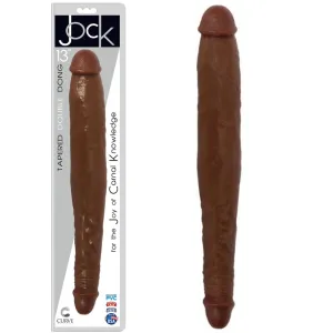 Jock Tapered Double Dong 13in. (Chocolate)